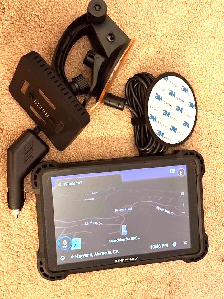 RAND MCNALLY RANDTAB 8 RANDTAB8 LM TRUCK GPS LATEST MODEL 1 yr DAMAGE PROTECTION - Image 3 of 4