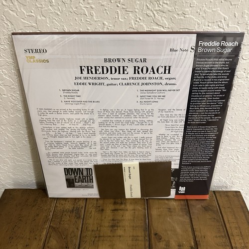 FREDDIE ROACH Brown Sugar LP NEW 180g Black Vinyl VMP Classics - Picture 2 of 2