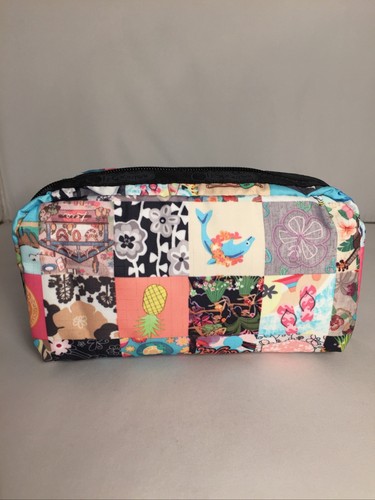 LeSportsac Exclusive LeHawaii Print Classic Cosmetic Makeup Bag - Picture 2 of 9