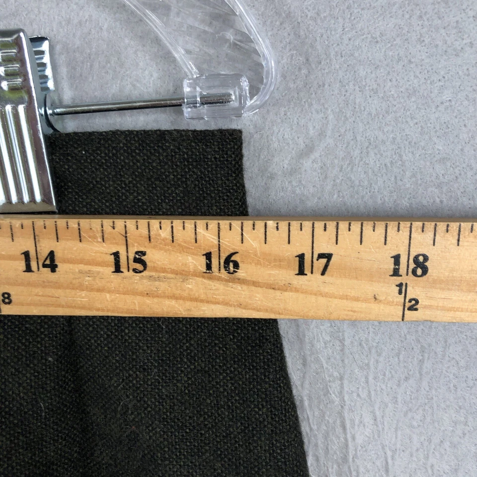 Maxi Falda De Lana De Colección Para Mujer 16 Carbón Manta Bordada Old Money Academia Foto 3 de 4