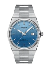 Tissot PRX T137.407.11.351.01 Powermatic 80 Ice Blue Chameleon Steel 40 mm Watch