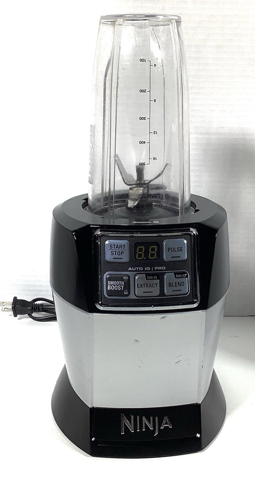 Nutri Ninja Pro BL487T Blender Auto-IQ Smooth Boost 1100W Te