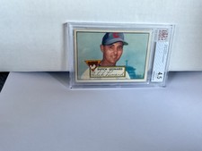 1952 TOPPS ##11 DUTCH LEONARD BASEBALL CARD GRADED 4.5