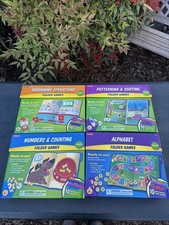 Lakeshore Folder Games Lot of 4 Learning Teaching PRE K-K New Open Box