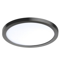 1X12W Led Downlight IP44 1000Lm Czarny Nowoczesny
