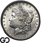 1878 Morgan Silver Dollar 7TF Rev of 78 Choice Unc+, First Year Issue