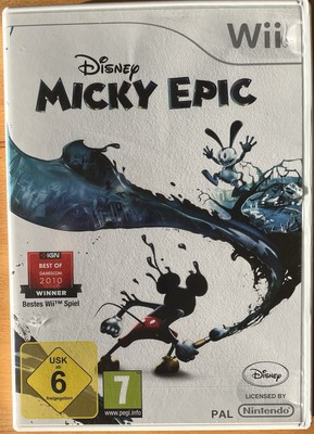 Micky Epic Disney - Nintendo Wii - OVP mit Anleitung - Warren Spector