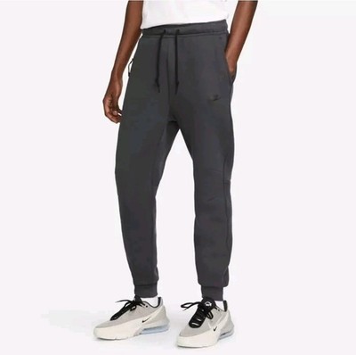 Men's Nike Sportswear Tech Anthracite/Black Fleece Joggers Size  2XL  FB8002-060