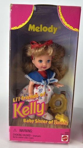 Muñecas Barbie Li'l Friends of Kelly, Marisa & Melody, Mattel 1997 #18036 y #18035 - Imagen 3 de 13