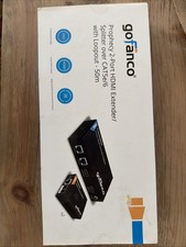 gofanco 1080p 1x2 HDMI Extender Splitter Over CAT5e/6/7 Ethernet Cable