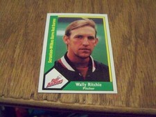 WALLY RITCHIE   1990 CMC  PRE ROOKIE  MINOR LEAGUE BASEBALL CARD #232. rookie card picture
