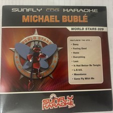 Sunfly World Star Karaoke CDG Michael Buble SWAY Feeling Good HOME Moondance