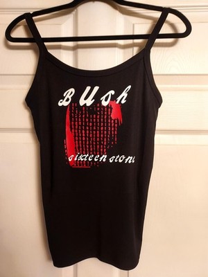 bush tank top bush band sixteen stone crop top Bush Band Shirt