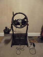 G29 and pedals with custom omp wheel, shifter, handbrake, and stand. CASH ONLY