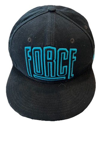 Vintage NIKE Force Charles Barkley CB34 Black Blue Adjustable Snapback Cap Hat