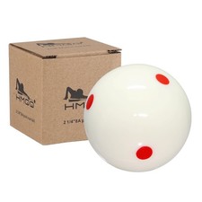 2 1/4" Pool cue Ball with six red dots and Professional AAAA Grade Billiards ...