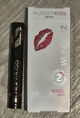 WUNDERKISS Lip Plumping Gloss BERRY Instant Fuller Lips with Collagen UVP 17,95£