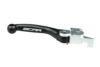 Umlegbarer Bremshebel Scar Schwarz, Speziell Brembo Husqvarna Te 250 I 2018-22