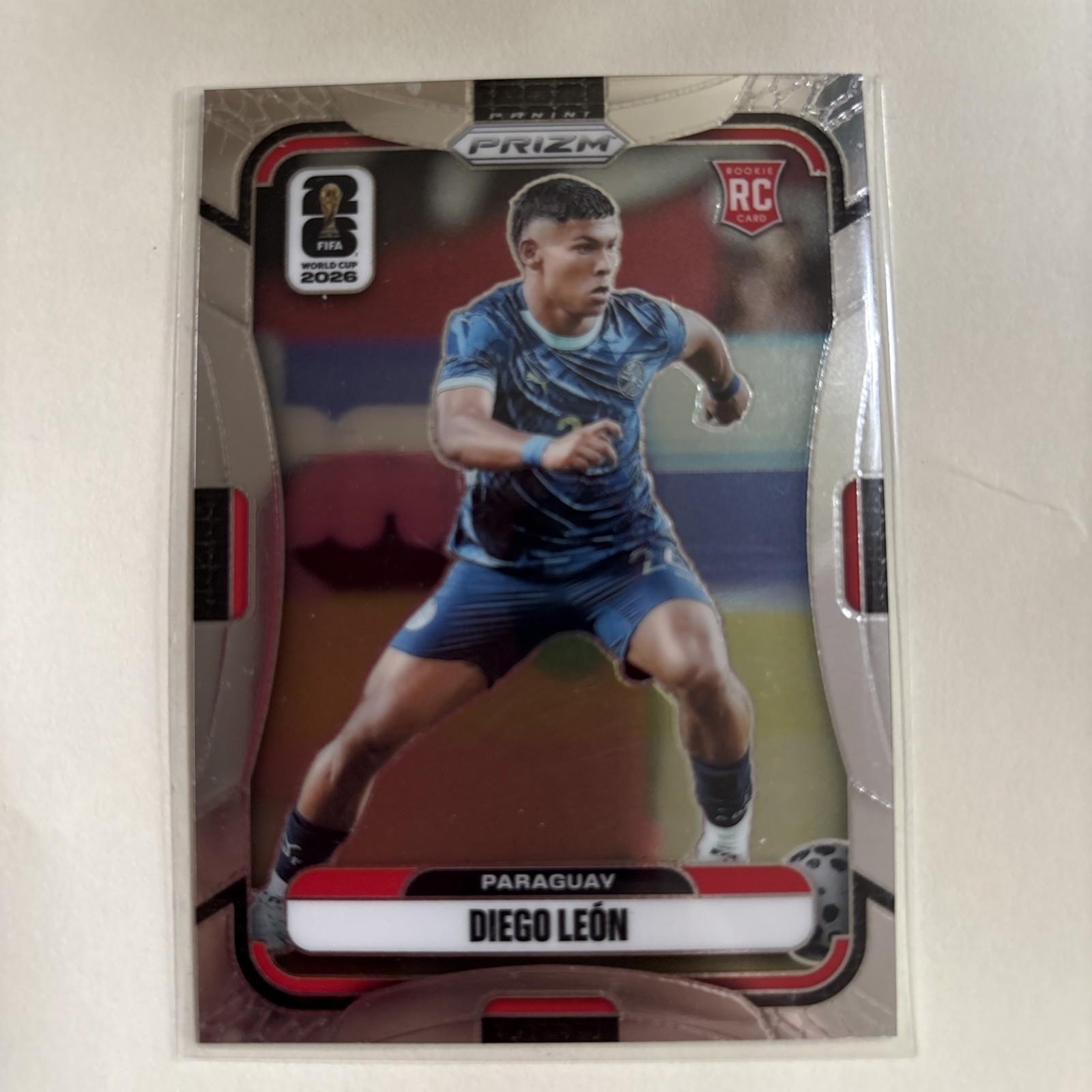 2026 Panini Prizm FIFA World Cup #351 Diego Leon, Paraguay RC