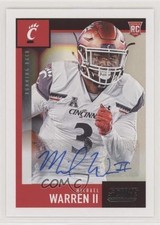 2020 Score Rookies Signatures Michael Warren II #389 Auto m5e