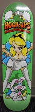 Hook-Ups "Alice & Friends" Skateboard Deck Jeremy Klein JK 8.25"