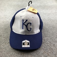 Kansas City Royals Hat Cap Strap Back Mens One Size Blue Baseball Fan Favorite