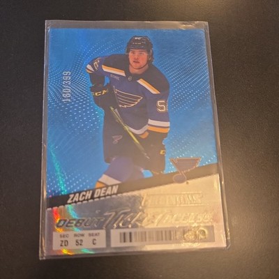 Zach Dean St Louis Blues 24/25 Credential Debut Ticket Access # /399