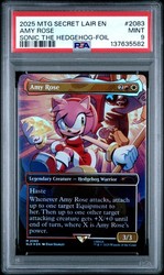 Amy Rose (Rainbow Foil) #2083 - Secret Lair Drop Series - Sonic: Friends & Foes