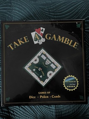 NEW SEALED FUN! Take a Gamble by Torigian Games of Dice- Poker - Cards