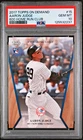 2017 Topps On Demand Aaron Judge RC 600 Home Run Club #15 PSA 10