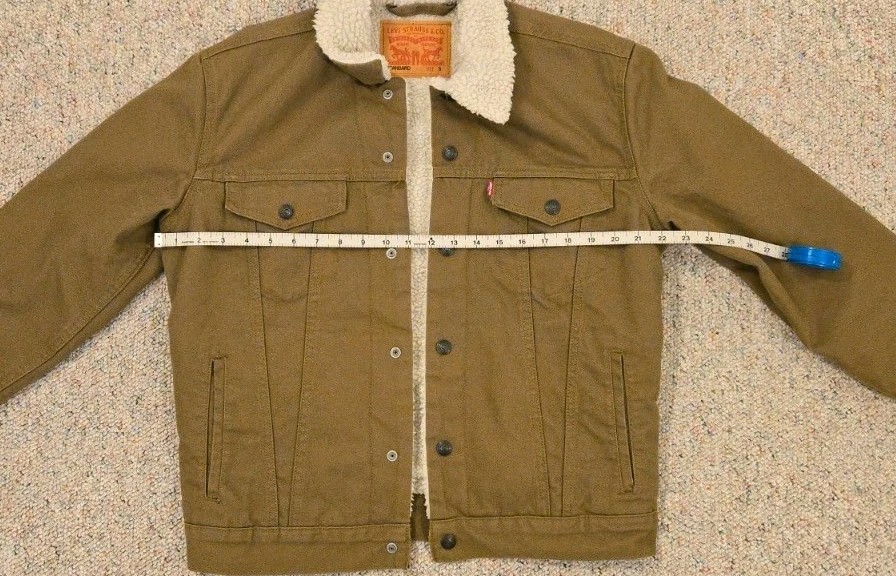 Levi's Canvas Trucker Jacket Size Small - image 4