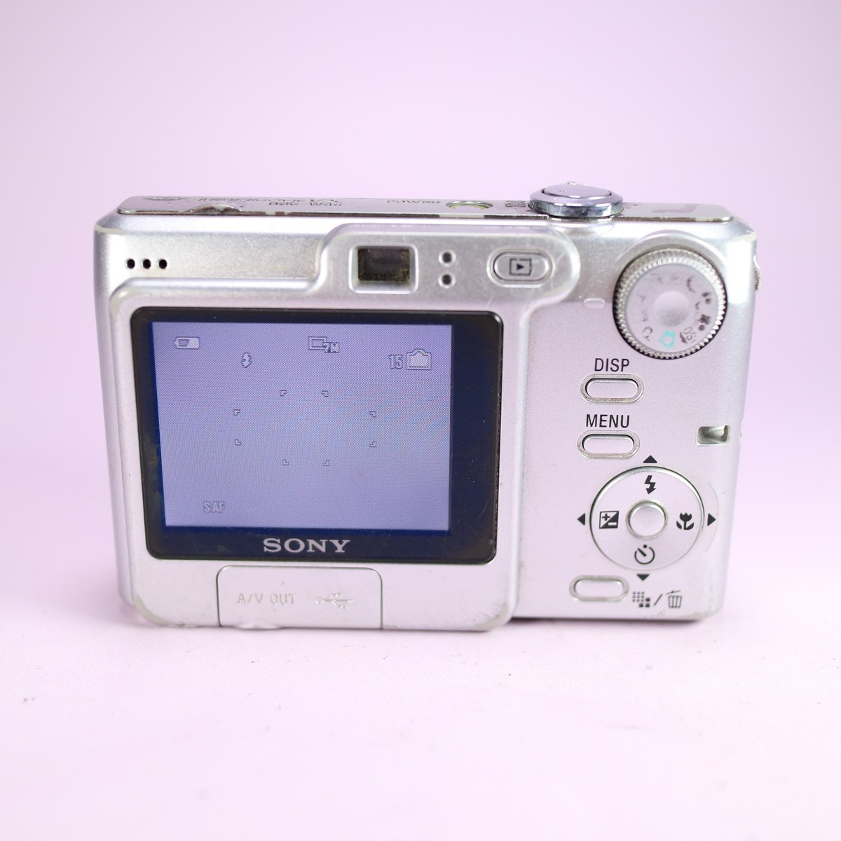 Sony Cyber-shot DSC-W35 7.2MP Digital Camera - Silver for sale