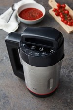 EGL 1.6L Electric Soup Maker Blender Multifunction Silver/Black – New 6846