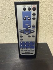Genuine OEM Sharp RRMCGA152AWSA Remote Control for Audio System Tested Works