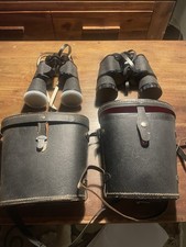 2 Pairs Of Vintage Binoculars - Tasco No 314 And Regent