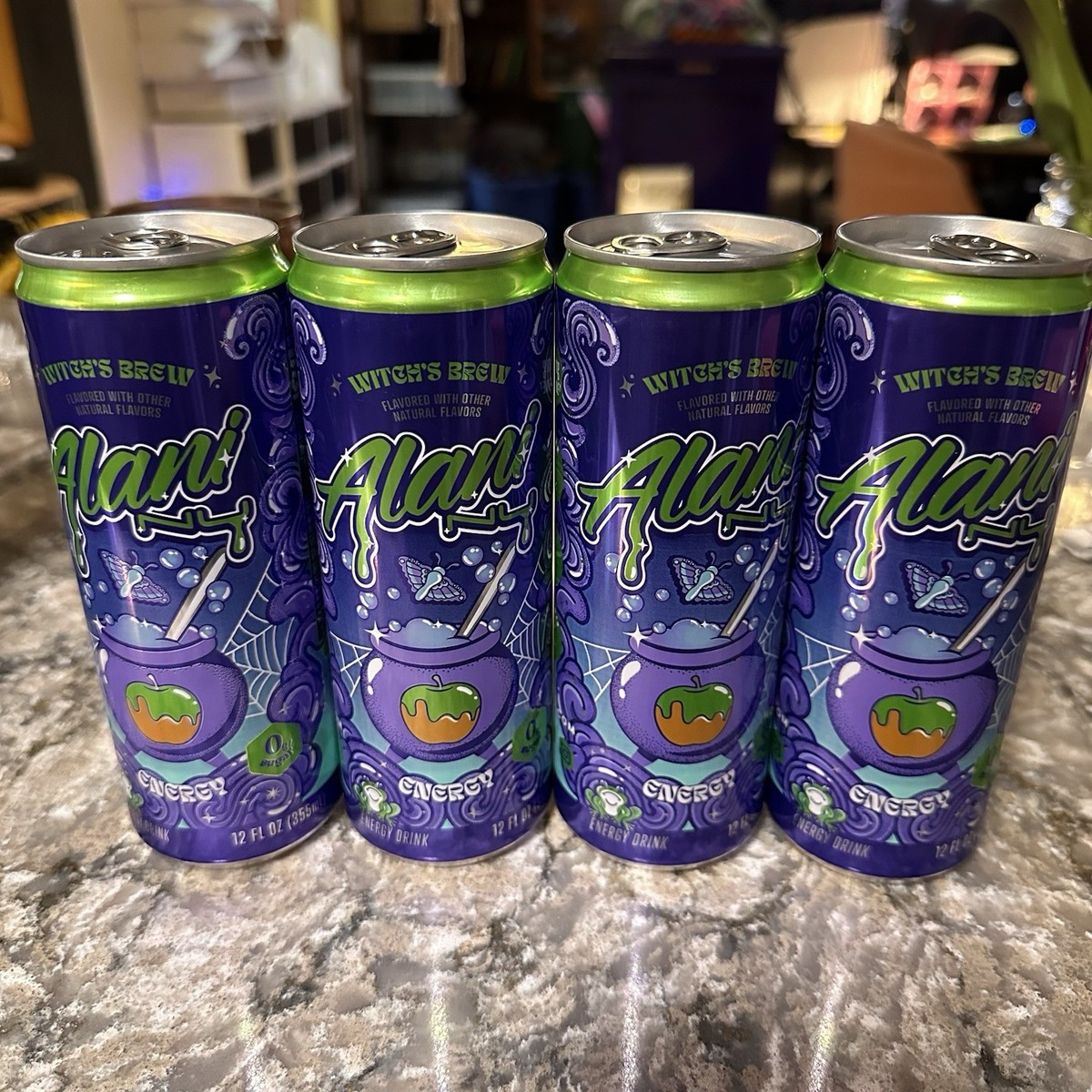 Alani Nu Witch's Brew Energy Drink Pack Caramel Apple Halloween 12