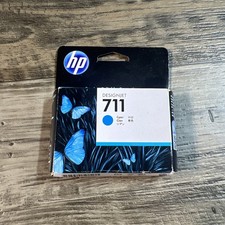 HP 711 29-ml Cyan DesignJet Ink Cartridge, CZ130A - EXP. 4/2020