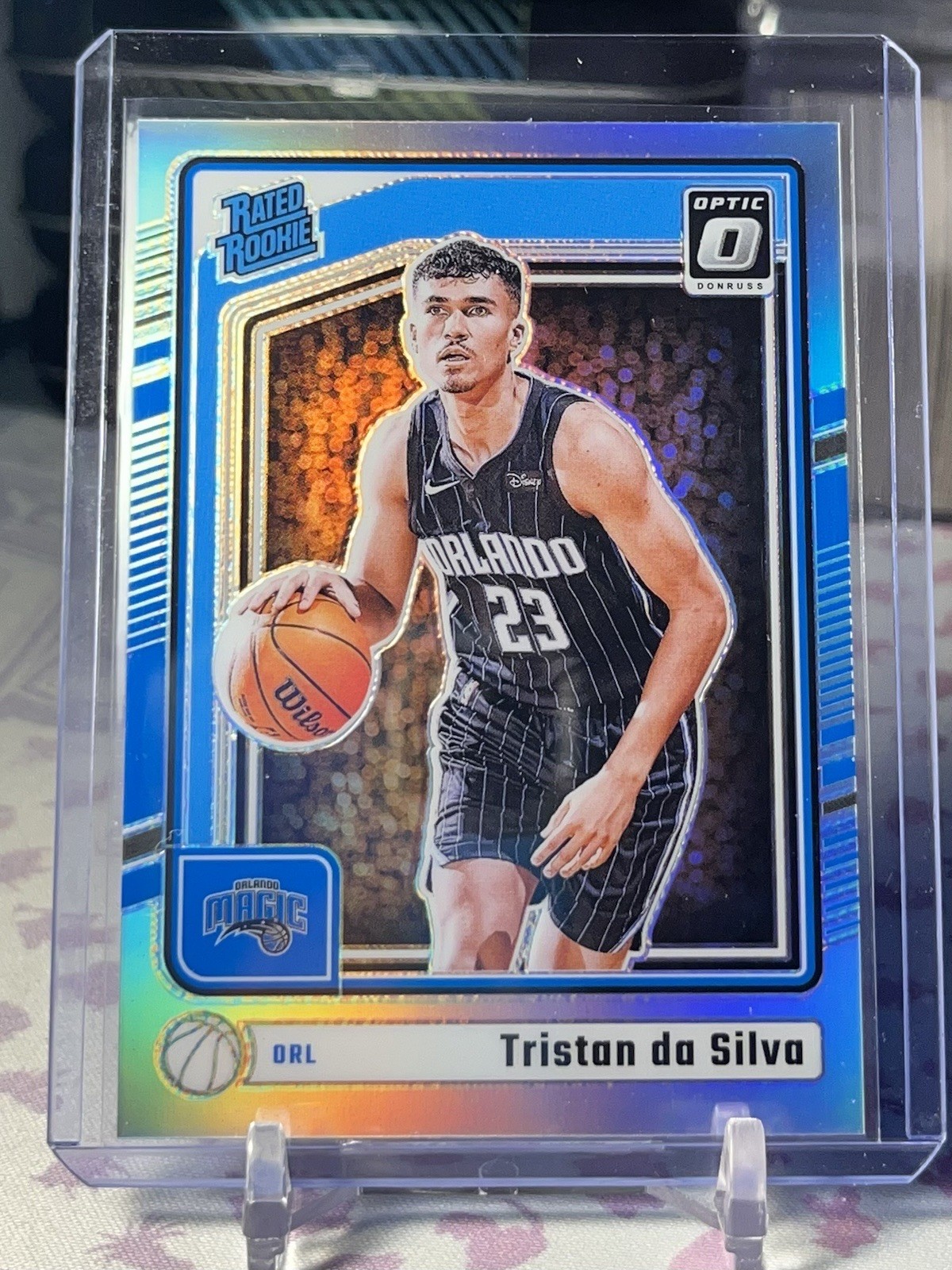 2024 Panini Donruss Optic Rated Rookies Preview Holo Prizm Tristan da Silva RC
