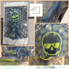 SWAG Golf Dazzle Blue Skull TPU Driver Cover NEW MY TERY BOX RARE