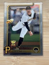 2025 Topps Chrome Baseball Paul Skenes Rookie Gold Cup #300 Pirates Base
