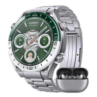 HUAWEI Watch Ultimate + FreeBuds Pro 3 Smartwatch Titan, 140-210 mm, Grün