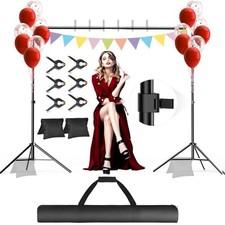 Backdrop Stand 10x10ft, Back Drop Stand for Party 10 10ft