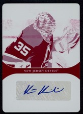 Keith Kinkaid Printing Plate 2012-13 Panini Dominion 1/1 #125 New Jersey Devils