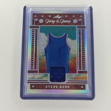 2025 Leaf Glory Of The Game Basketball Steve Kerr Game Used Patch #’d /40
