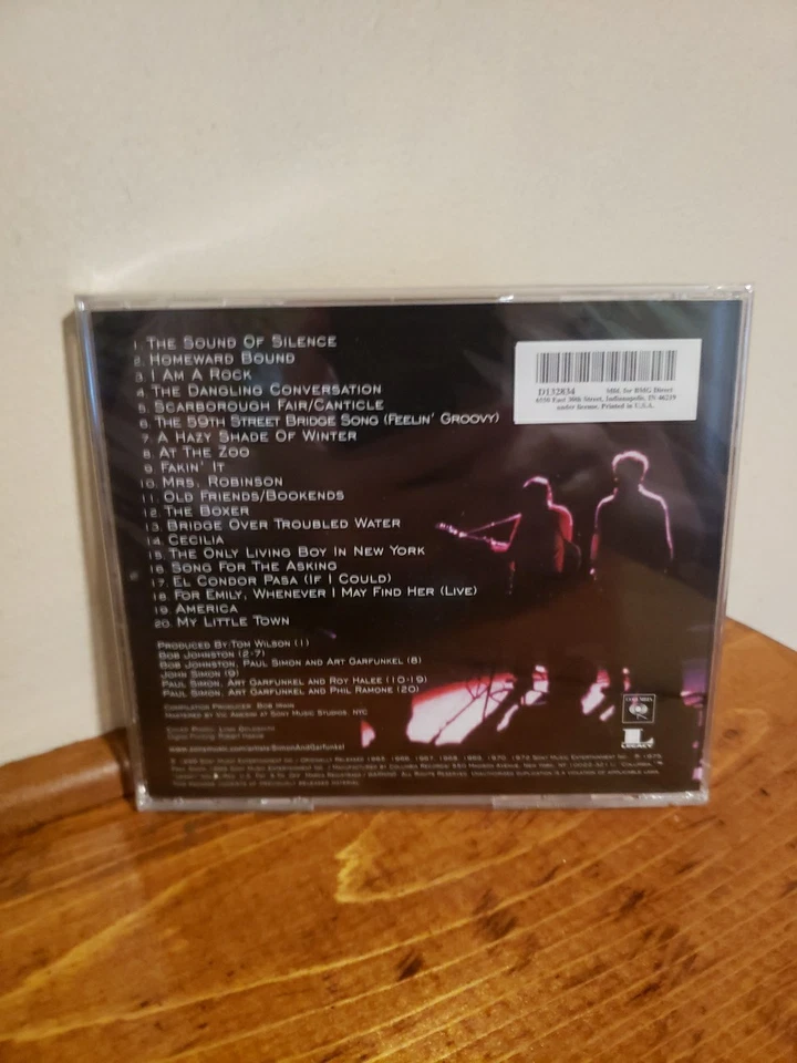 The Best of Simon & Garfunkel by Simon & Garfunkel (CD, 1999) Foto 2 de 2