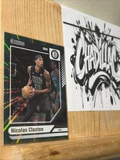 Panini DonRuss 2024-25 🔥 Nicolas Claxton #131 Green Holo Laser Card