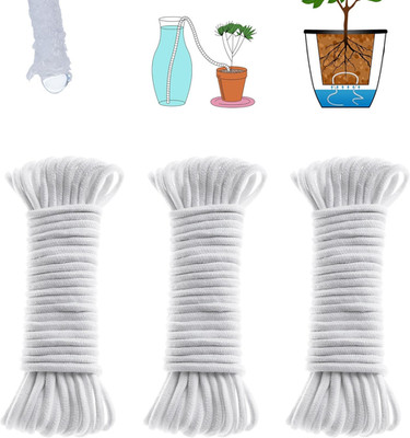 150ft Self-Watering Capillary Wick Cord for Plants DIY Hydroponic Automatic Wate
