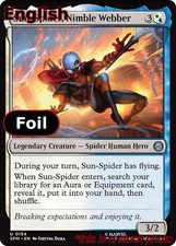 EN-Foil-Sun-Spider, Nimble Webber-154-SPM-NM