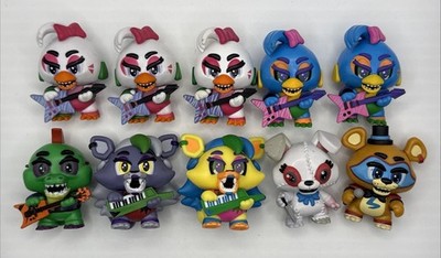 Funko Five Nights At Freddys FNAF Mystery Minis Security Breach 10 Figures Lot