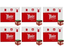 Master Billiard/Pool Cue Chalk - Spruce Green - 6 Pack/72 Pieces